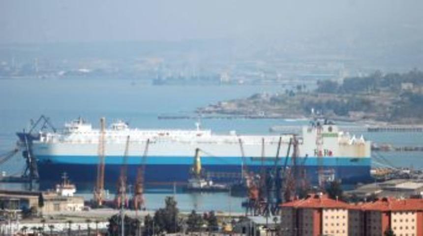 G&uuml;ney Kore'den İskenderun'a g&ouml;nderilen ara&ccedil;lar Irak&rsquo;a sevk edilecek