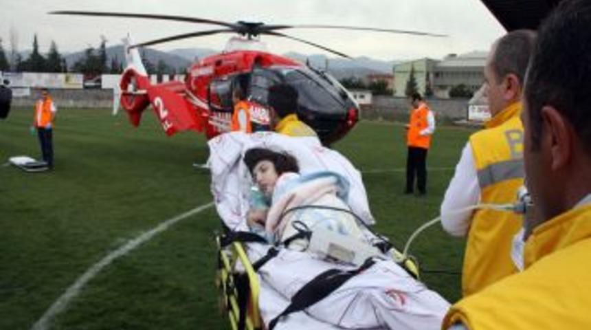Ambulans Helikopter "west" Hastası Elif İ&ccedil;in Havalandı