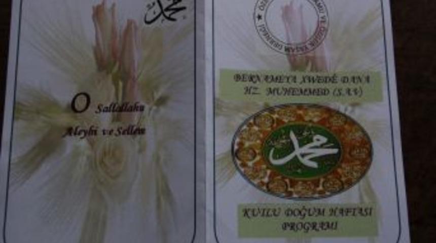 Hakkari'de Kutlu Doğum Haftası Hazırlıkları