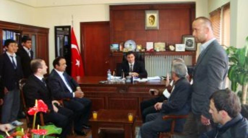 Kaymakam Malğa&ccedil;'tan Alaplılı gen&ccedil; g&uuml;reş&ccedil;ilere &ouml;vg&uuml;