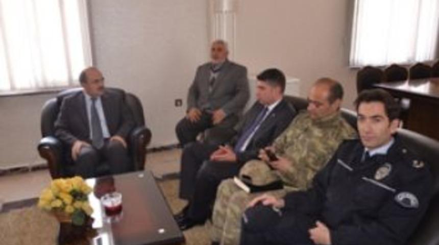 Vali Erol'dan Alacakaya'ya Ziyaret