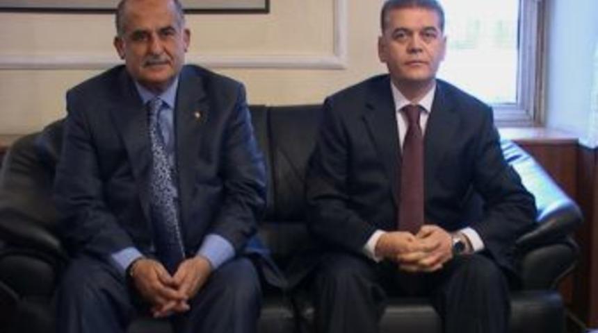 Emniyet M&uuml;d&uuml;r&uuml; Ayg&uuml;n'den Mtso'ya Ziyaret