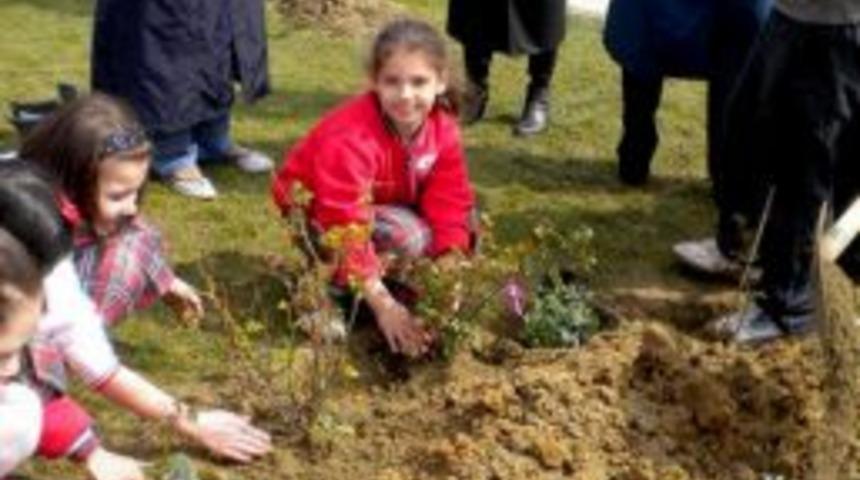 Başakşehir'de "Bir G&uuml;l, Bir &Ccedil;ocuk"