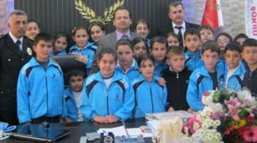 Sema Koleji'nden Emniyet'e ziyaret