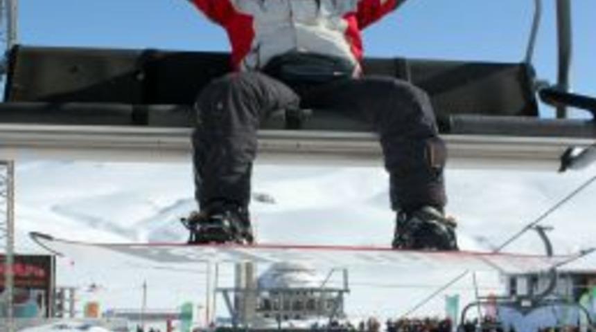 Erciyes&rsquo;te kayak sezonu iki hafta uzadı