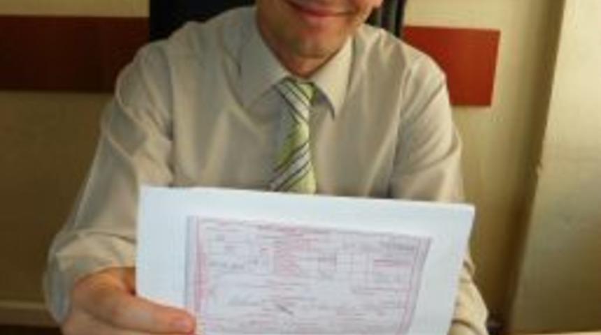 Ankara'ya gitmediği halde park cezası geldi