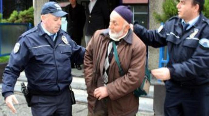 Fiskobirlik &ouml;n&uuml;nde benzinli eylem