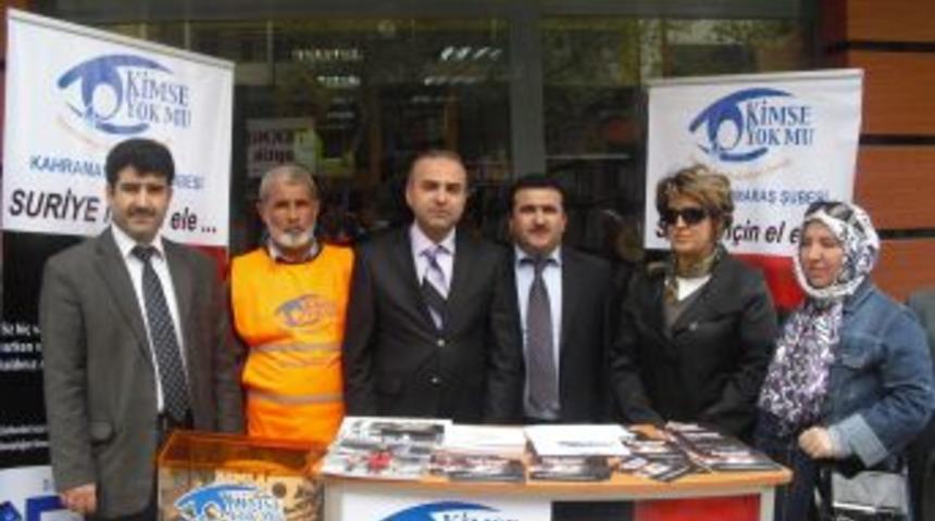 &rsquo;Suriye İ&ccedil;in El Ele&rsquo; yardım kampanyası başladı