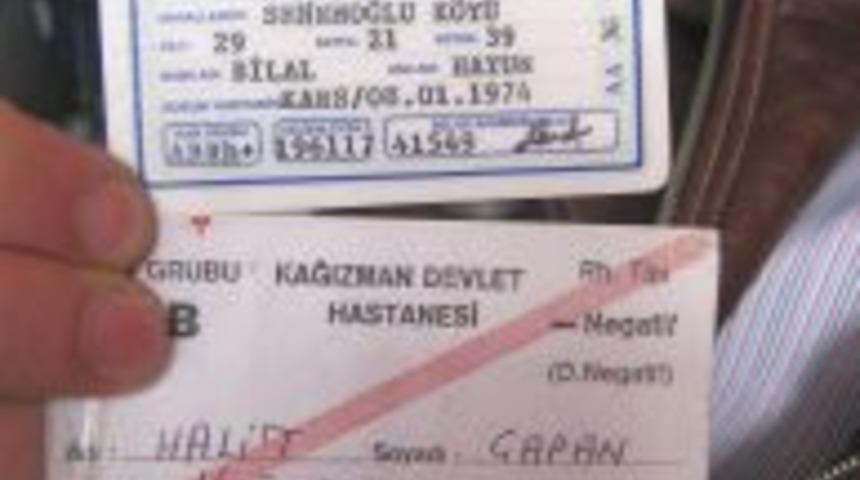 Kan grubunda yapılan yanlışlık