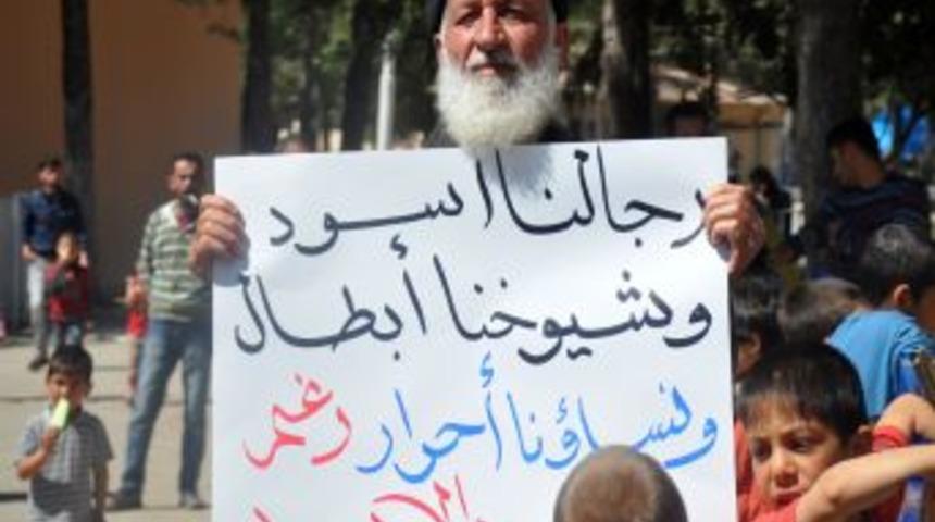 Hatay sınırında y&uuml;kselen silah sesleri korkutuyor