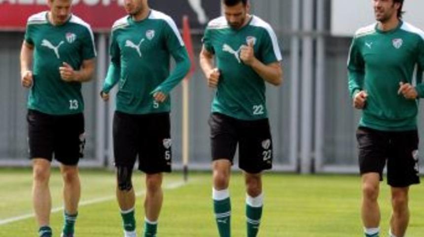Bursaspor, Sivasspor ma&ccedil;ı hazırlıklarına başladı