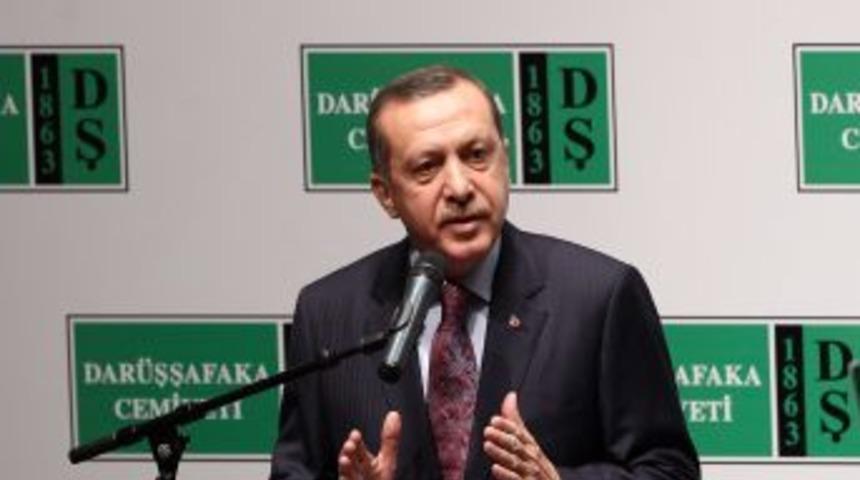 Başbakan Erdoğan'dan Dar&uuml;şşafaka'ya &uuml;niversite m&uuml;jdesi
