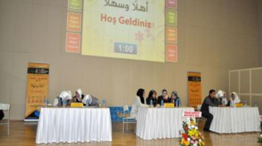 İmam hatip liseleri arası Arap&ccedil;a bilgi ve etkinlik yarışması yapıldı