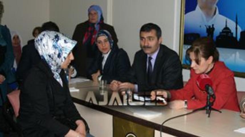 Biz halkımıza hizmetkar olmaya geldik