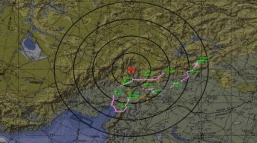 Yazıcıoğlu havadayken, 4 savaş u&ccedil;ağı b&ouml;lgedeydi