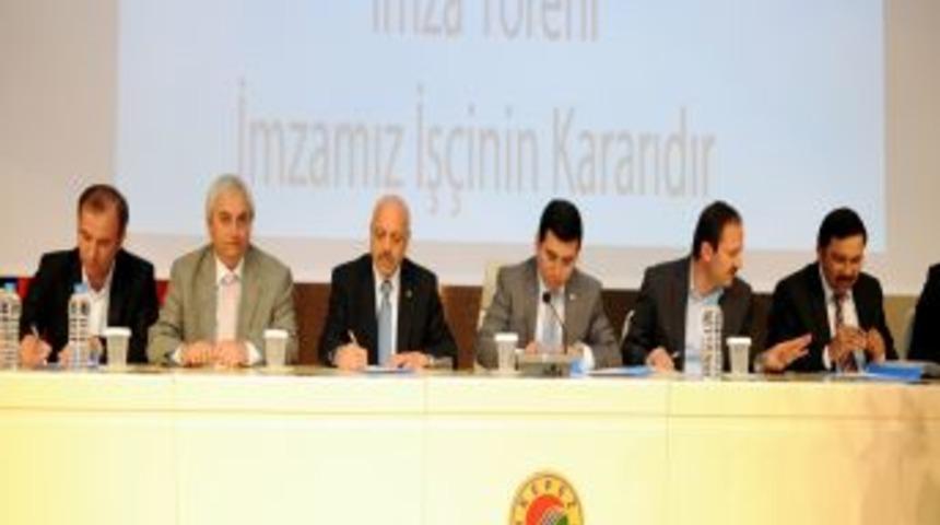Kepez Belediyesi sendikayla toplu iş s&ouml;zleşmesini imzaladı
