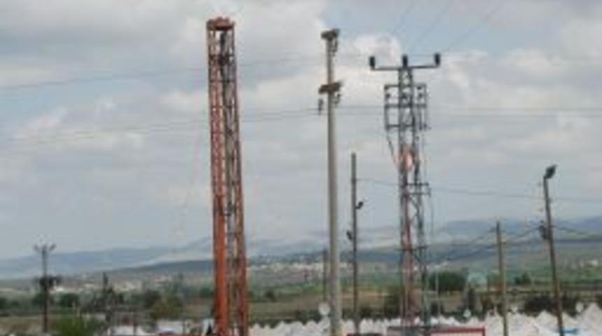 Su ihtiyacının karşılanması i&ccedil;in &ccedil;adır kentte sondaj yapılıyor