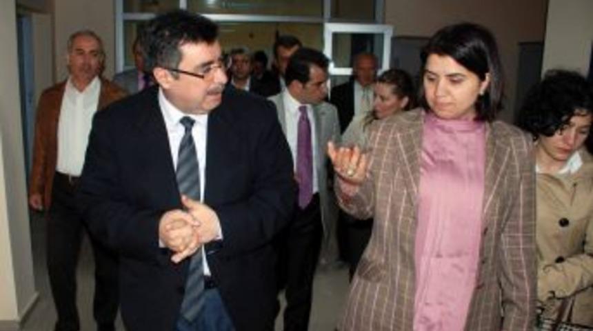 Ak Parti Mardin Milletvekili Şahkulubey Hastane İnşaatında İncelemelerde Bulundu