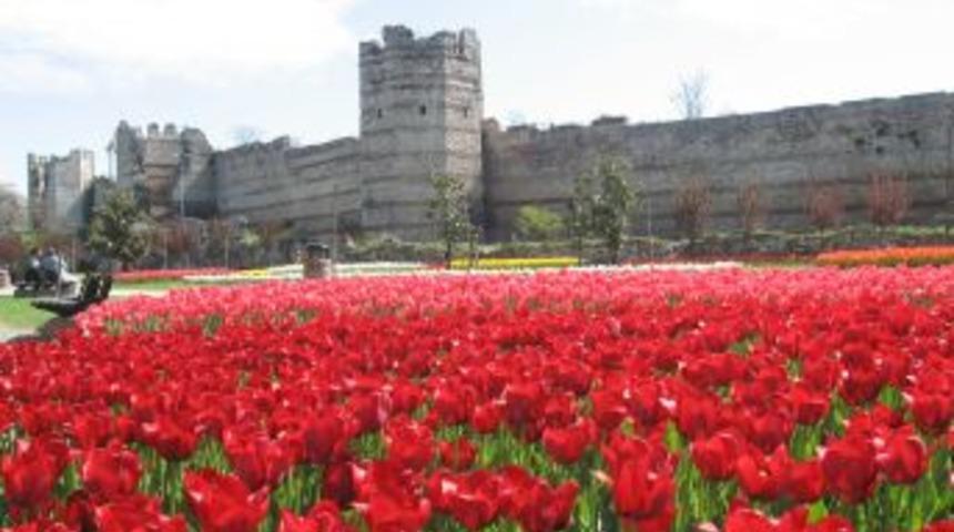 İstanbul&rsquo;da 'lale devri' İstanbul'da lale devri