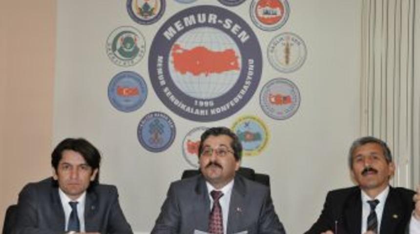 Memur-Sen İl Temsilcisi G&uuml;m&uuml;ş:Toplu s&ouml;zleşme hakkı Memur-Sen'in zaferi