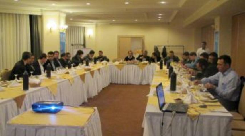 T&Uuml;TEV makina m&uuml;hendisleriyle bir araya geldi