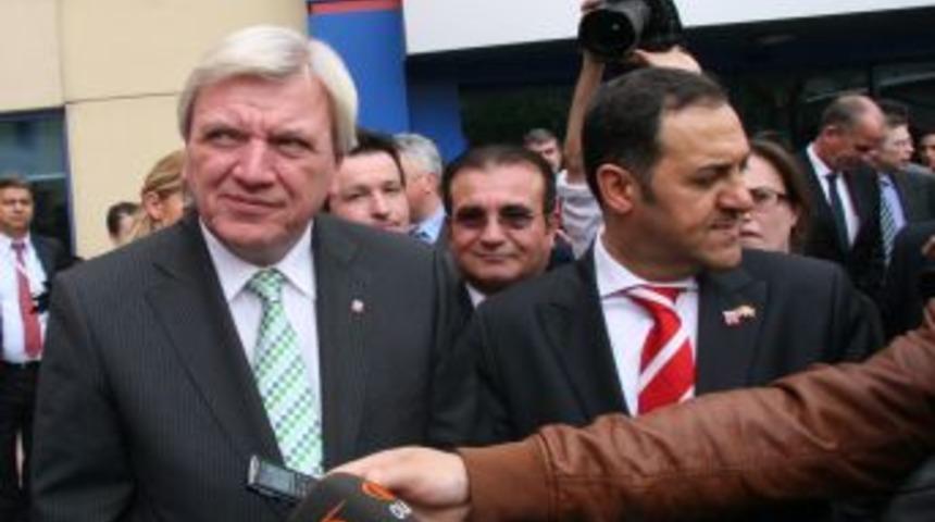 Hessen Başbakanı Bouffier, Bursa'da