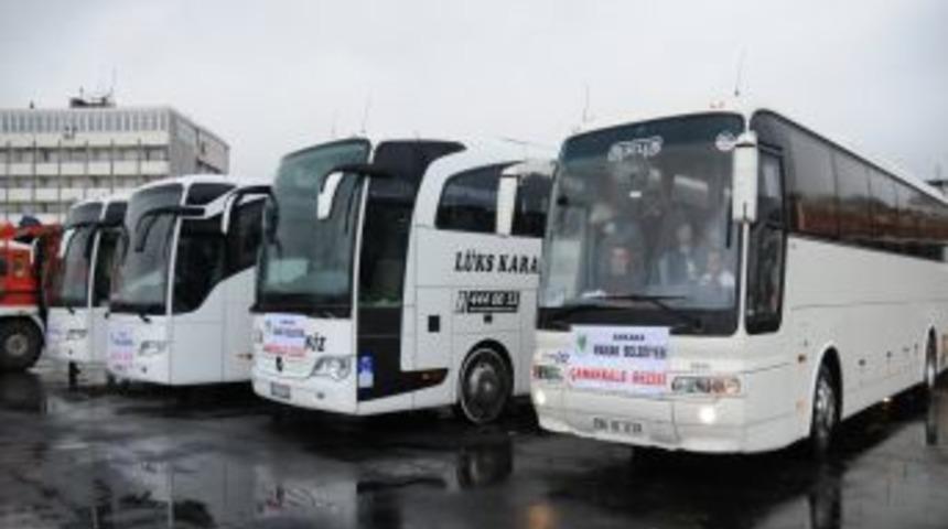 Mamak Belediyesi'nin &Ccedil;anakkale gezisi başladı