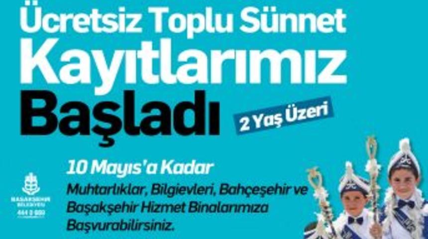 Başakşehir'de s&uuml;nnet ş&ouml;leni