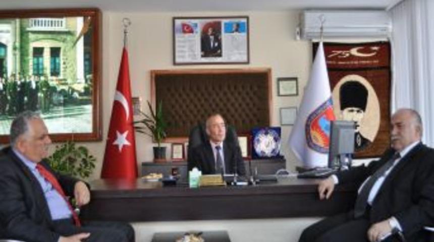 Kaymakam &Ccedil;ay'dan Civelek&rsquo;e hayırlı olsun ziyareti