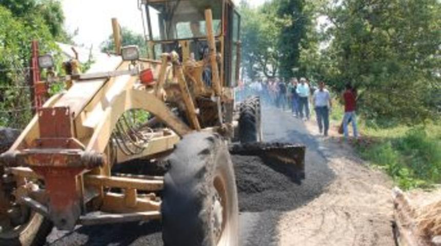 Bu sene hedef 30 bin ton sıcak asfalt