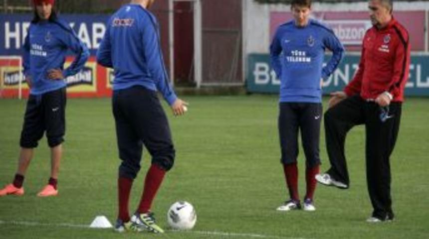 Trabzonspor, Beşiktaş ma&ccedil;ı hazırlıklarına başladı