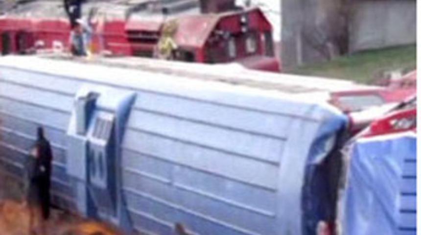 Ulukışla'da tren kazası; 12 yaralı