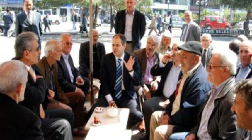 Milletvekili &Ccedil;ağatay Kılı&ccedil;, Terme'de ziyaretlerde bulundu