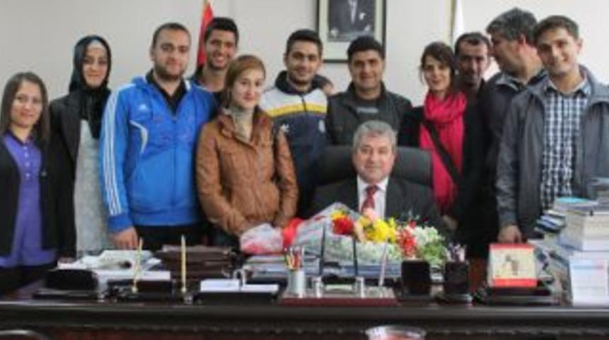 Başarılı ekipten Ziyadanoğulları'nı ziyaret