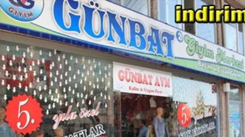 G&uuml;nbat Giyim'de 5. yıl indirimi