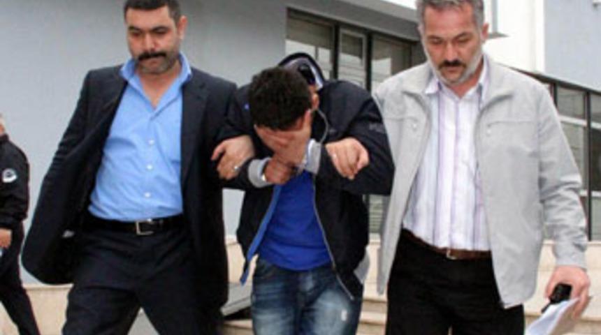 Tacizciyi s&uuml;rd&uuml;ğ&uuml; losyon ele verdi