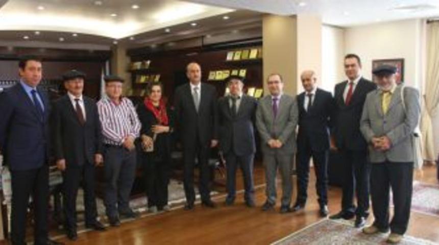Başkan Selmanoğlu'na Ziyaret