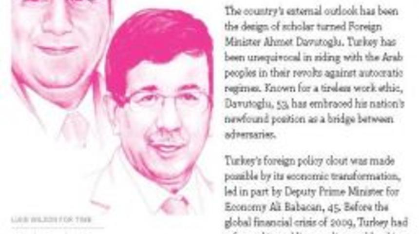 Babacan ve Davutoğlu, TIME&rsquo;ın &ldquo;en etkili 100&rdquo; listesinde