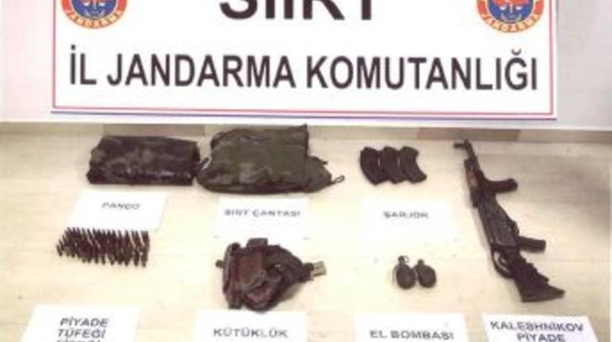 Siirt'te Ter&ouml;r &Ouml;rg&uuml;t&uuml;ne Ait Silah Ve M&uuml;himmat Ele Ge&ccedil;irildi