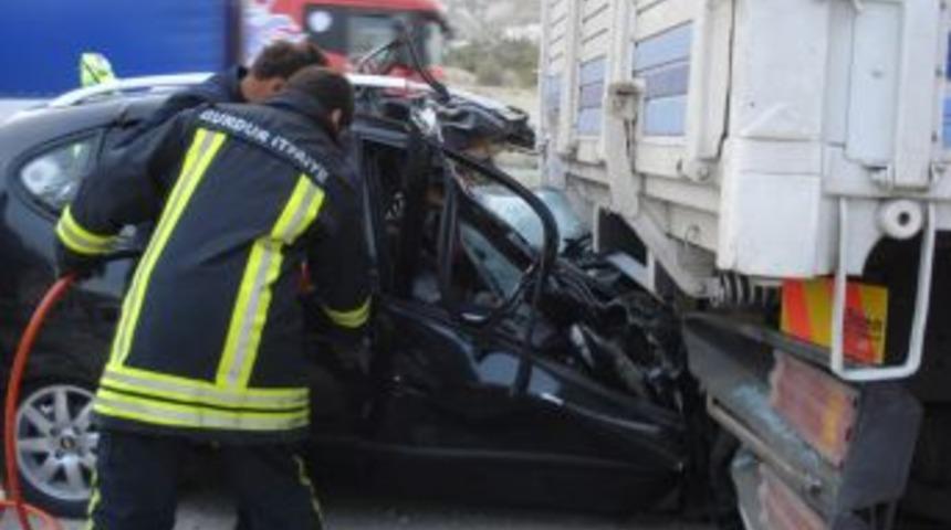 Burdur'da Kaza: 4 Yaralı