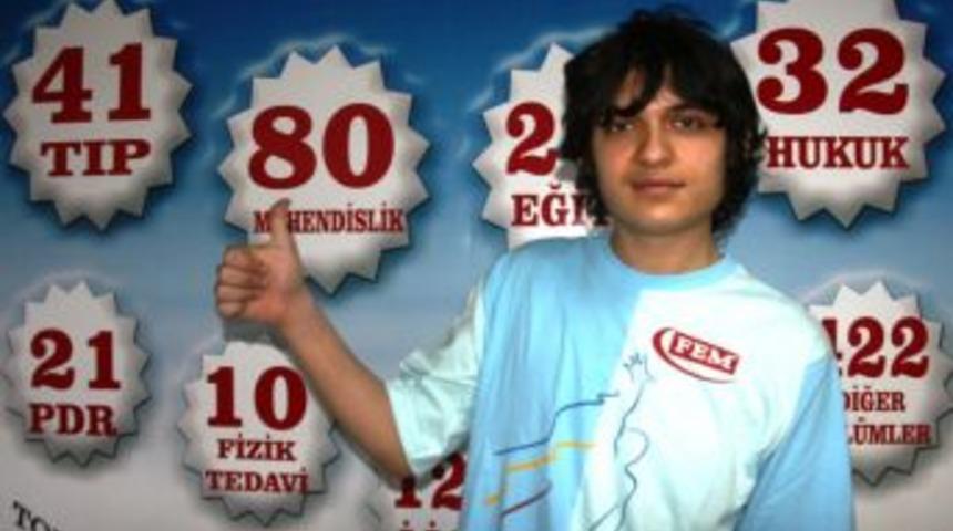 Mardin'de YGS&rsquo;de birincileri FEM'den