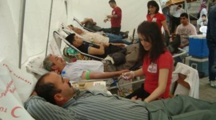 Alaplı m&uuml;ft&uuml;l&uuml;ğ&uuml;nden 130 &uuml;nite kan