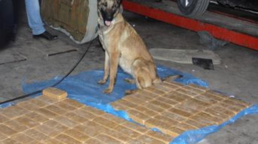 Kars'ta 51 kilogram eroin ele ge&ccedil;irildi