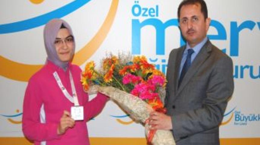 Merve G&uuml;ventaş Fen Lisesi &ouml;ğrencisi Avrupa ikincisi oldu