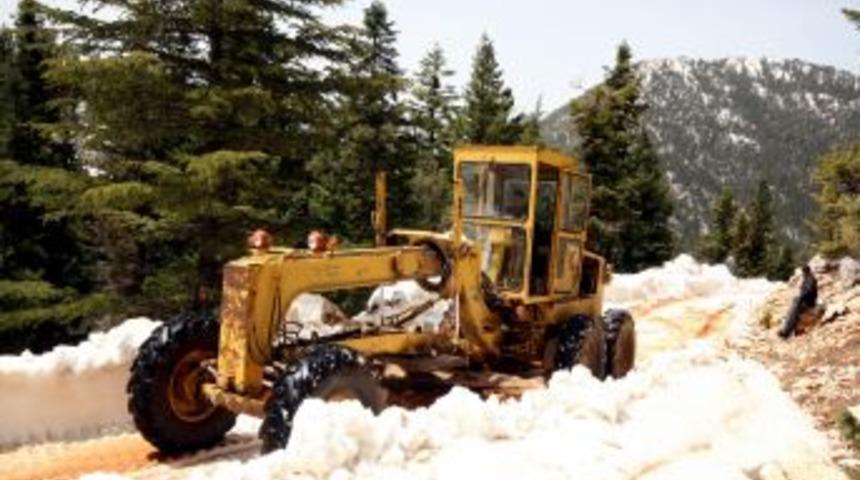 Bir Yanda Kar Diğer Yanda G&uuml;neş