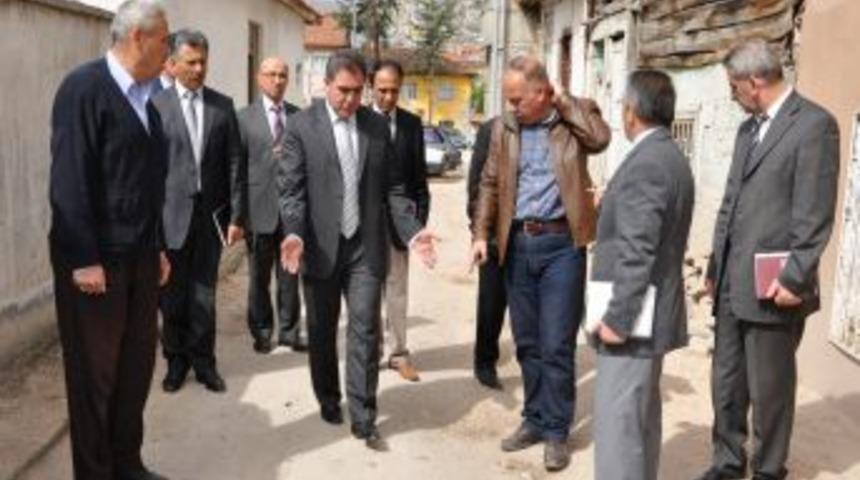 Başkan &Ouml;zdemir sorunları yerinde inceledi
