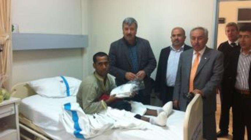 Bangladeşli m&uuml;ltecilerin Akyurt&rsquo;taki yanık tedavisi s&uuml;r&uuml;yor