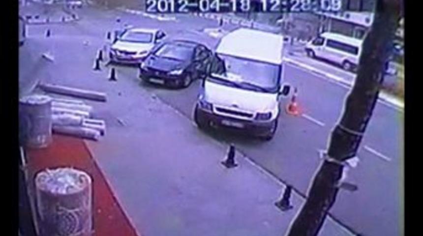 &Ccedil;atı u&ccedil;ması g&uuml;venlik kamerasında