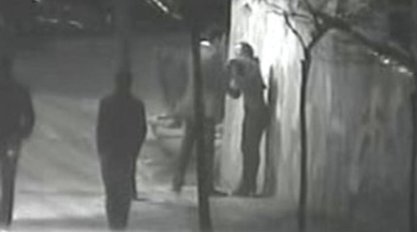 Kadına şiddet kamerada!