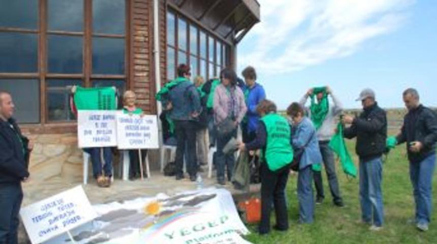 Samsun'da Termik Santral Protesto Edildi